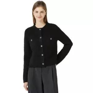 리디아 바인 여성 버튼 가디건 - 블랙 코스트코
