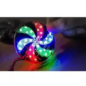 오토바이 LED 튜닝 사이키 2세트 라이트 슬림형