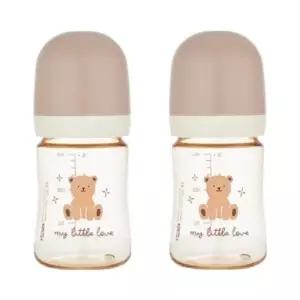 신생아 젖병 150ml 출산 선물 준비물 베이지X2