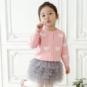 유아 가디건 여아 아기 어린이 공주 간절기 카디건 봄 가을 가디건