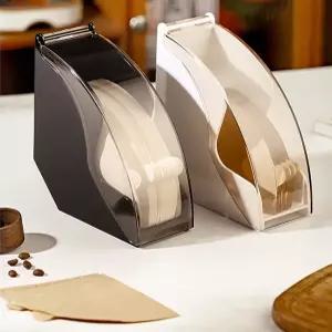 커피 여과지 커피필터 디스펜서 홀더 거름종이 꽂이 보관함 냅킨케이스 커피용품