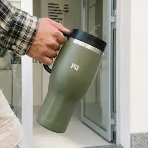 필모아 보온 보냉 텀블러 스텐 세라믹 손잡이 1L 대용량 진공 E1000