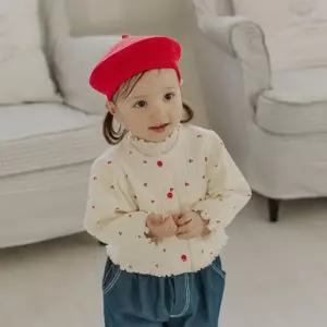 유아 아기 가디건 봄 간절기 체리슈 딸기 신생아 돌 데일리 옷 셔링 여아옷 리틀티니