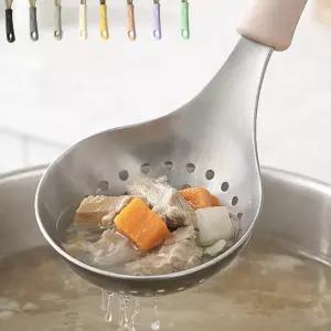 필터 국자 타공 스텐 튀김 건지기 뜰채 구멍 뚫린 스키머