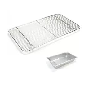 업소용 반찬통용 Full 일자밧드망 업소용보관용기 바트 밧트 스텐용기