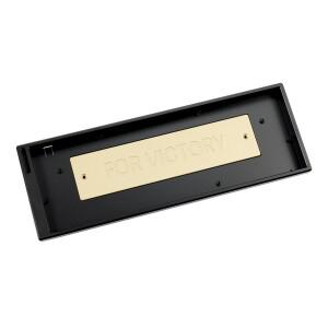 YMDK 60% V1 알루미늄 합금 케이스 양극 처리된 전기영동법 Wooting 60V2 키보드와 호환 가능 HM66 GH60