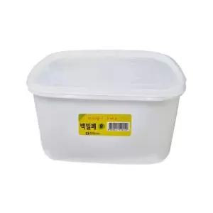 싱크롬 백밀폐 9호 DL-351 백색 흰색 밀폐용기 업소용밀폐용기 반찬통