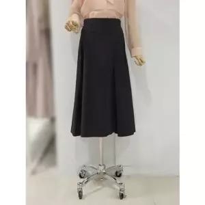 [갤러리아] [SOUP] 뒷밴딩 바스락 언발 플레어 스커트 SC3SRM1