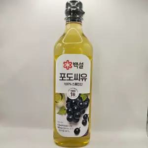 CJ제일제당 백설 포도씨유 900ml x 3개