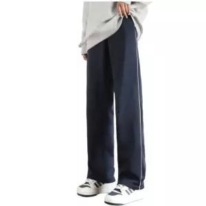 기모 남자 여자 중학교체육복바지 학생 단체 운동복 헬스긴바지 봄가을