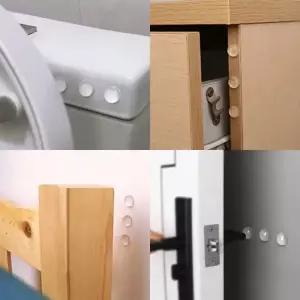 다용도 충격방지 실리콘 스티커 100개세트 소음 서랍 싱크대 쿠션패드