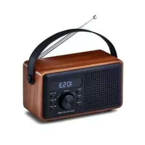 인켈 뉴트로 복고풍 오디오카세트  블루투스 스피커 시계 알람 라디오 TFSD카드-USB 헤드폰단자 분리형-Y6