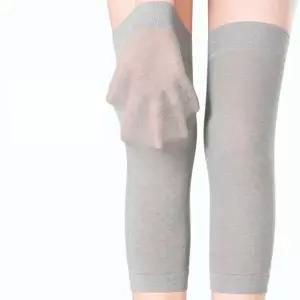 무릎 토시 얇은 보온 편안한 무릎 보호대 관절 활동 대나무 워머 레그 아동