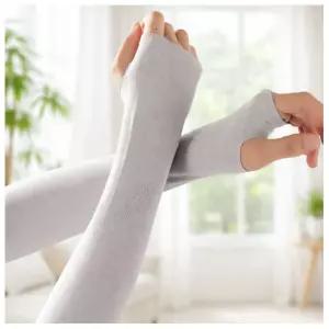 여름 자외선차단 기능성 손등 쿨 토시 운전 암슬리브 그레이