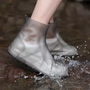 보따리D 슬립온 휴대용 경량 양말멀티장화 미들 방수장화