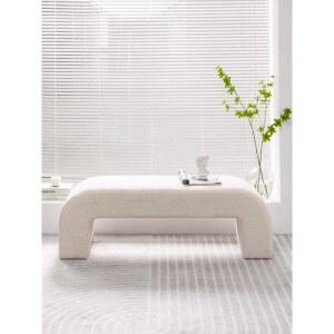 등받이없는 2인용 쇼파 모던 3인용 벤치 대기의자