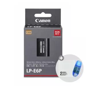 캐논 정품 LP-E6P 카메라 대용량 배터리 R5 R6 Mark II R7 5D Mark IV