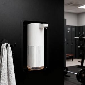 호환 샤오미 350ml 다기능 자동 비누 디스펜서 터치리스 폼/젤 4단계 벽걸이형 핸즈프리