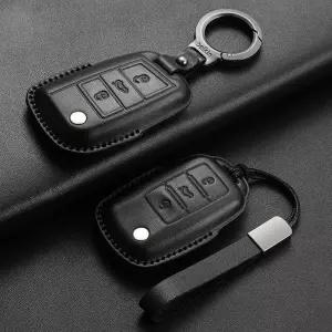 폭스바겐 투아렉 티구안 키케이스 키홀더 가죽