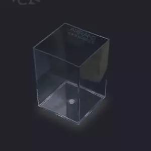 8x8xH10cm 관찰 실험용 투명 사각 플라스틱 수조 용기