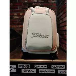 [정품] 타이틀리스트 여성 바퀴보스톤백 화이트핑크 AS가능
