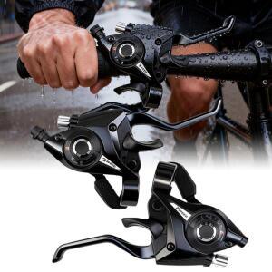 ST-EF51 자전거 기어 변속기 및 브레이크 레버 세트 3x7 21단 또는 3x8 24단 V (시마노 MTB 핸들바 블랙