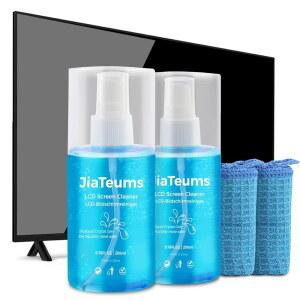 지아티움 자동차 스크린 클리너, LCD LED 전자 기기 모니터 안경용 극세사포가 포함된 노트북 (200ml*2)