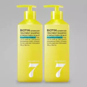 헤드스파7 비오틴 두피케어 샴트리 탈모샴푸 740g 2개