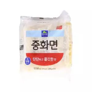 냉동식품 맛있는 중화면 5입 1.15kg 수입식품