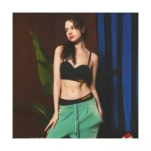 KODAK UNDERWEAR 여성 클래식 무드 브라팬티 블랙 2074805