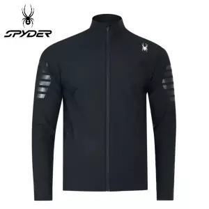 [스파이더]남성 라드패드 본딩 트리코트 셋업 집업 SPJPCNFT201M-BLK