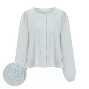 샐리 봄인기]핀턱레이스블라우스_I6A-CBL006