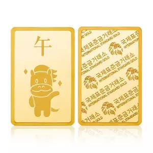 [국제표준금거래소] ISG 말 골드바 11.25g
