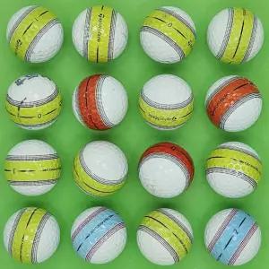 [B급] 테일러메이드 투어 리스폰스 스트라이프 3피스 B급 로스트볼 골프공 16개