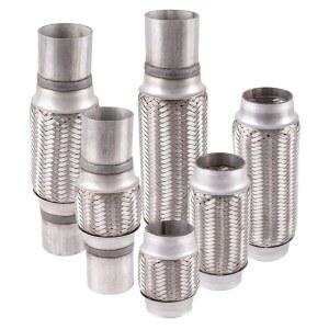 이중 레이어 자동차 배기 파이프 확장 조인트, 우븐 주름관, 스테인레스 스틸 머플러