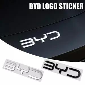 자동차휠캡 BYD 로고 엠블럼 레터 스티커 자동차 앞뒤 배지 데칼 한 EV 탕 Dm 친송 씰 유 씨라이언 7 위안