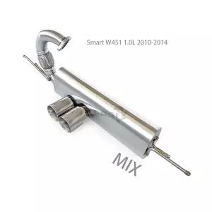 배기음튜닝 머플러 메르세데스-벤츠 호환 스마트 W451 1.0L 2010-2014용 팩토리 캣백 배기 레이싱 퍼포먼스