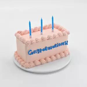 웨딩케이크모형 브라이덜샤워 모형케이크 케익 반달 기념일 웨딩촬영  키트