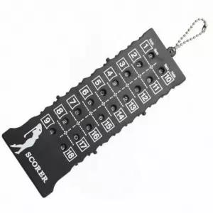 휴대용 골프 스코어 카운터 타수 계산기 라운딩 필드 백팩 가방 걸이