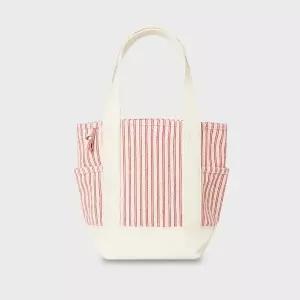 [후아유](의정부점)Stripe Canvas Tote Bag WHBGG2442A