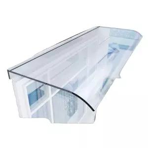 투명 아크릴 처마 비가림 지붕 빗물차단 캐노피 방수덮개