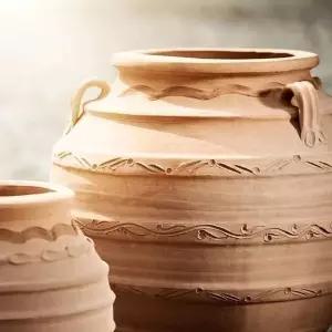 초대형 토분 화분 대형 원형 화분 인테리어 실내외 식물 화분 65x70cm