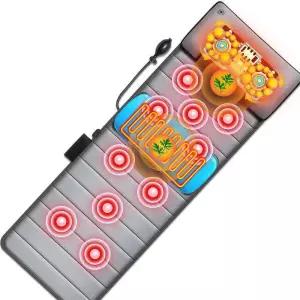 경추 마사지기 목 허리 등 다기능 마사지 쿠션 바디 의자 담요 매트리스 히팅 패드