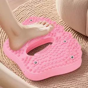 미끄럼 방지 PVC 마사지 도트가 있는 풍선형 발 스테퍼 밸런스 보드 요가 트레이닝 다리 슬리밍 및 형태