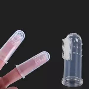 반려동물 강아지 손가락 칫솔 치아 강아지 실리콘 칫솔 애견 용품