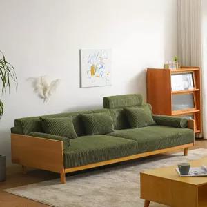 북유럽 원목 소파 빈티지 디자인 거실용