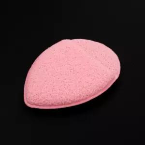 세안도구 물방울 클렌징 스펀지 페이스 해면 핑크