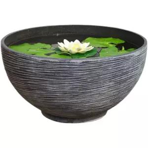 대형 수반 화분 수경 도자기 조경 석회석 어항 옹기 연못 플라스틱옥돌색소