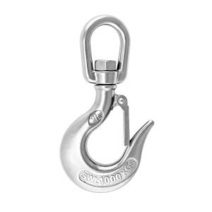304 스테인레스 스틸 회전 눈 리프팅 후크 미국식 안전 장비 액세서리 라운드 아이 작업