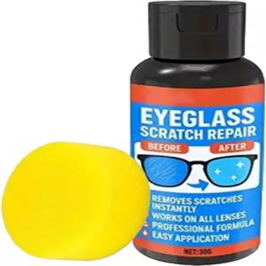 안경 스크래치 리무버 - 30g 렌즈 안티 포그 스크린 왁스 선글라스 폴리싱 크림 실내 가정용 야외 여행